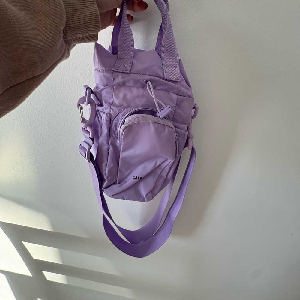 Calpak Mini Bag in Soft Lavender